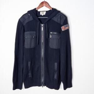 Juicy Couture Women’s Jacket Soft Grunge Utility Punk Streetwear Casual Sz XL